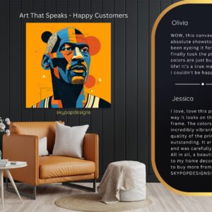 Geometric Portrait Art