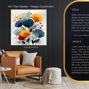Vibrant Bloom Art