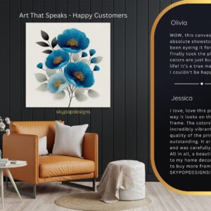 Blue Poppy Art