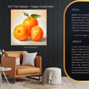 Orange Slice Art