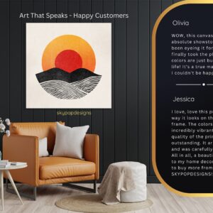 Sunset Horizon Art