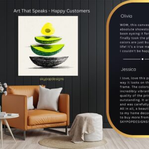 Avocado Stack Art