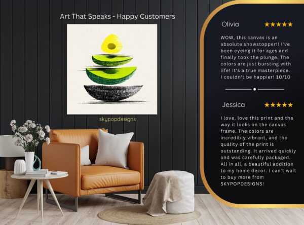 Avocado Stack Art