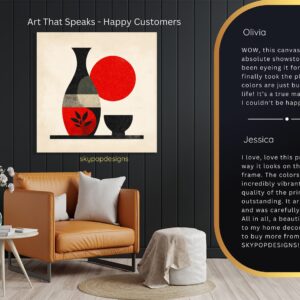 Geometric Vase Art