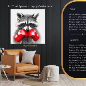 Raccoon Art