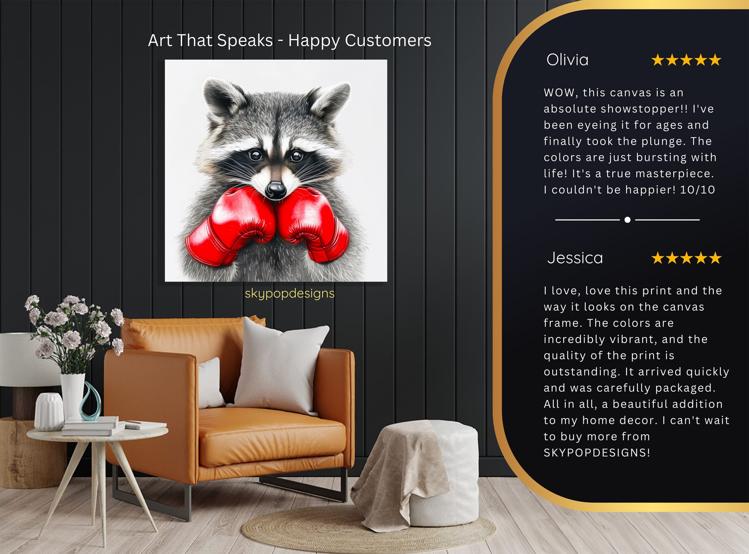 8.jpg Raccoon Art