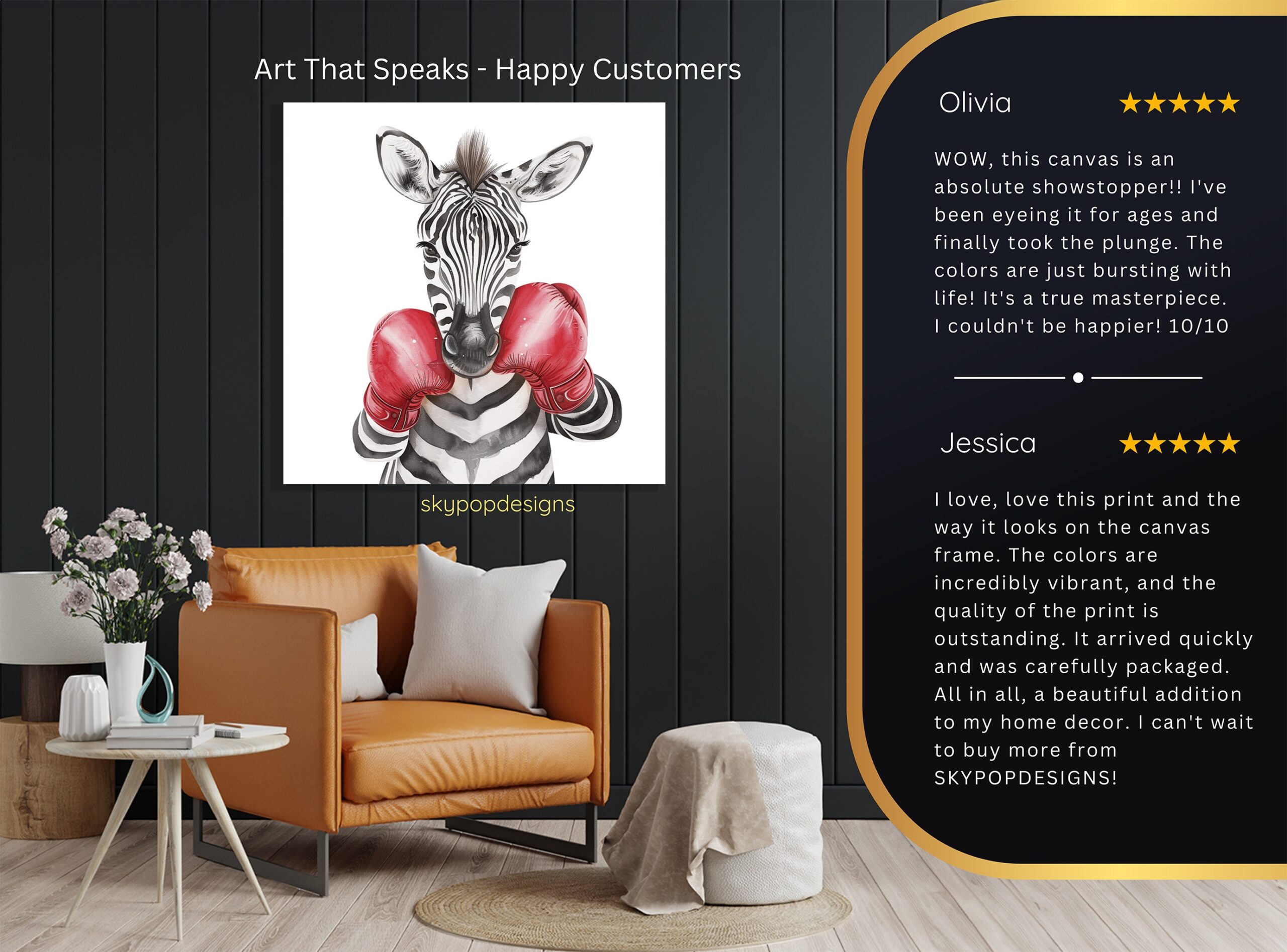 8.jpg Zebra Boxing Art