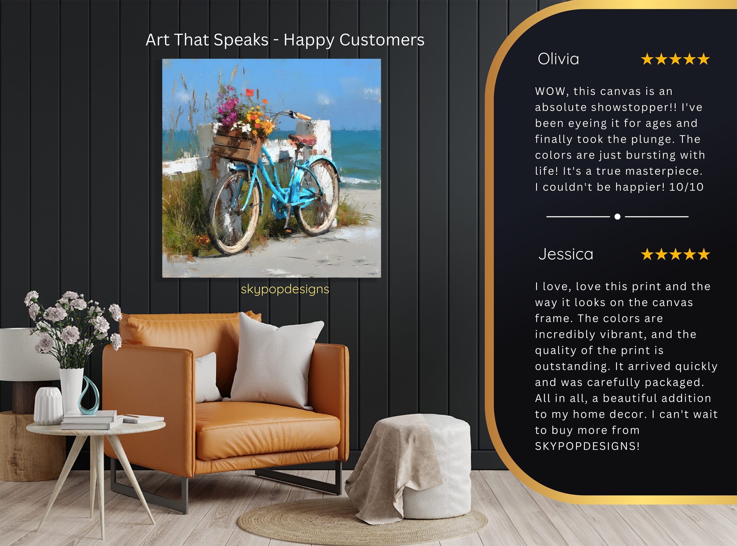 8.jpg Beachside Bicycle Blooms Art