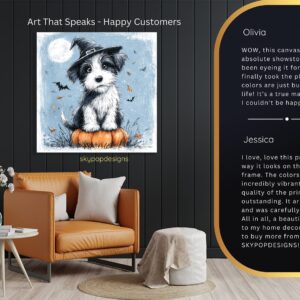 Halloween Puppy Art