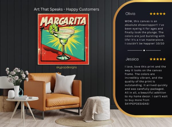 Margarita Cocktail Art