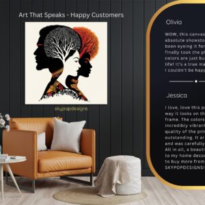 Interconnected Minds Tree Art