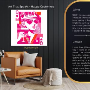 Queen of Hearts Art