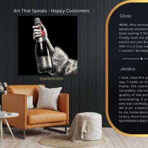 Champagne Celebration Art