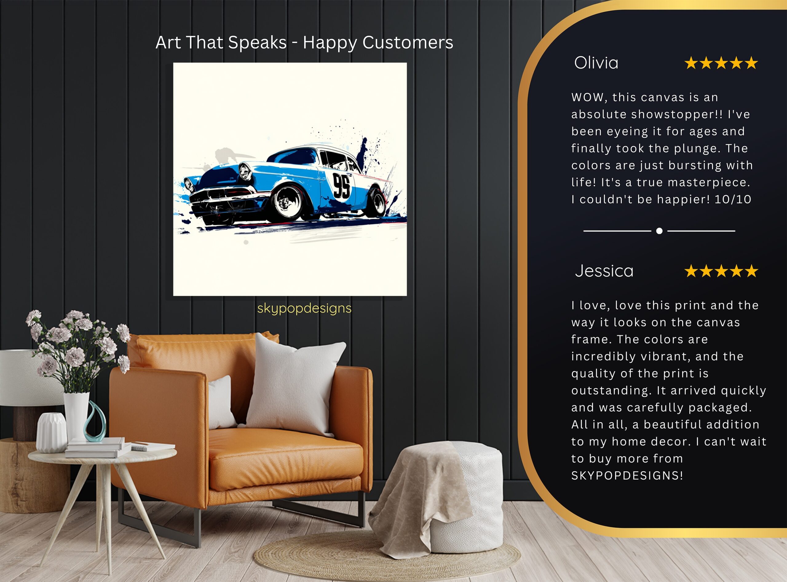 8.jpg Classic Race Car Art
