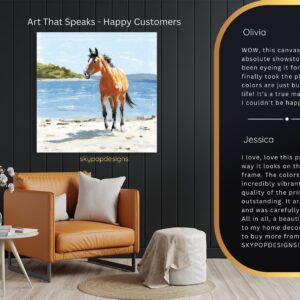 Beach Horse Art