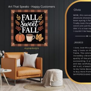 Fall Plaid Pumpkin Art