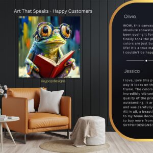 Professor Frog Art