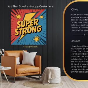 Super Strong Motivational Art