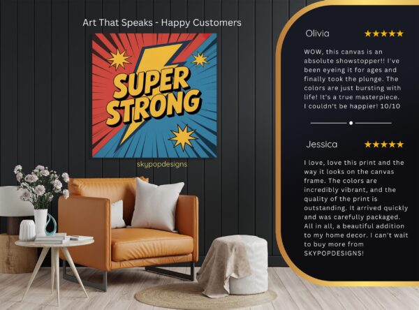 Super Strong Motivational Art