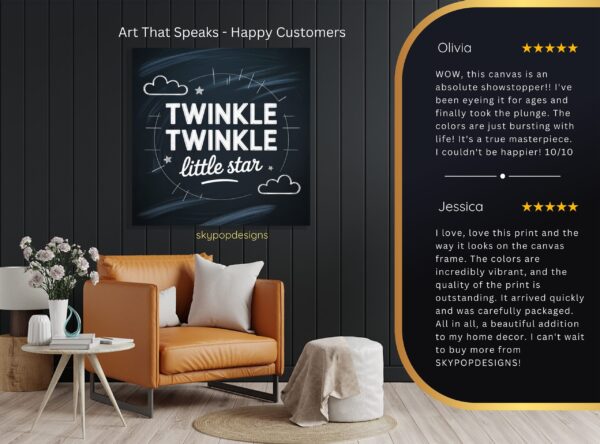 Twinkle Twinkle Little Star Art