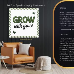 Butterfly Grow with Grace Art