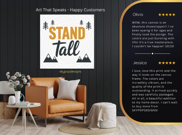 Stand Tall Mountain Art