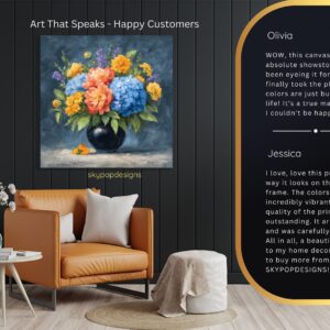 Floral Bouquet Art
