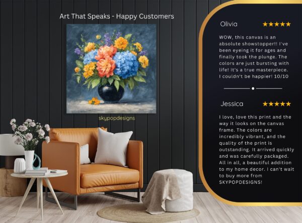Floral Bouquet Art