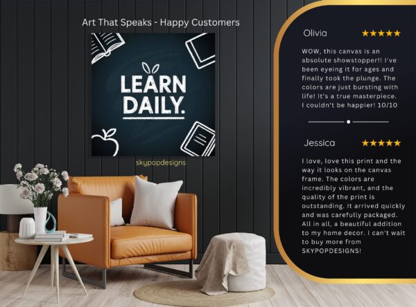 Daily Learning Inspiration Art