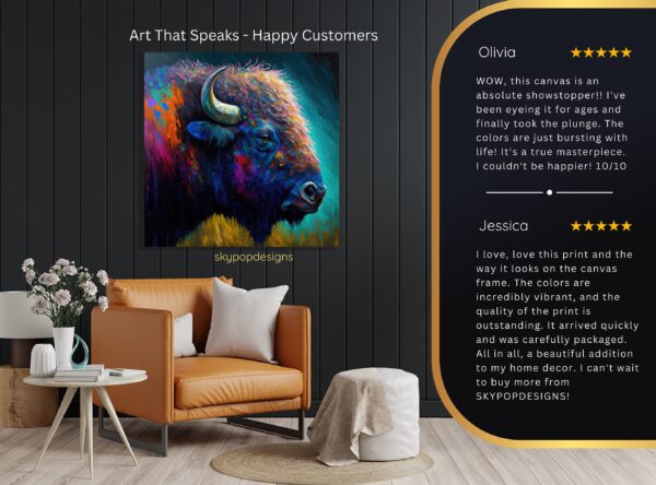 Bison Art