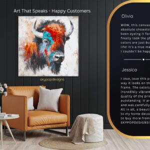 Bison Art