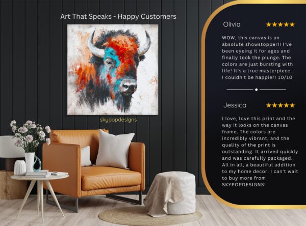 Bison Art