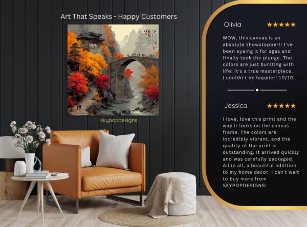Autumn Bridge Sanctuary Art