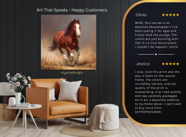 Galloping Horse Art