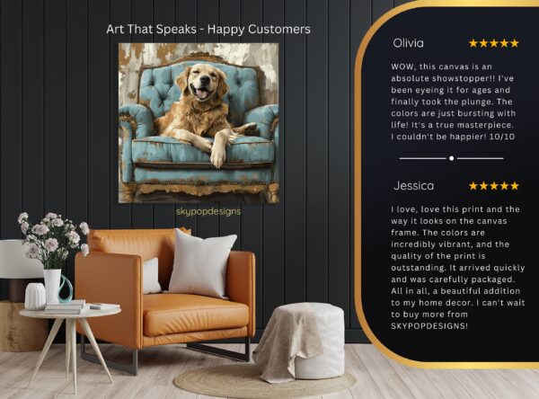 Golden Retriever Art