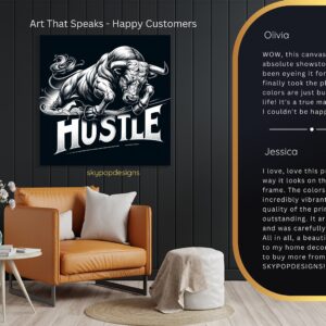Hustle Bull Art
