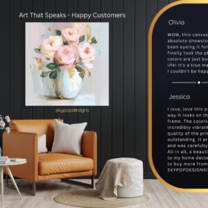 Blush Peonies Art