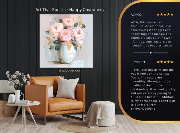 Blush Peonies Art