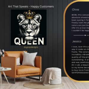 Lion Queen Art