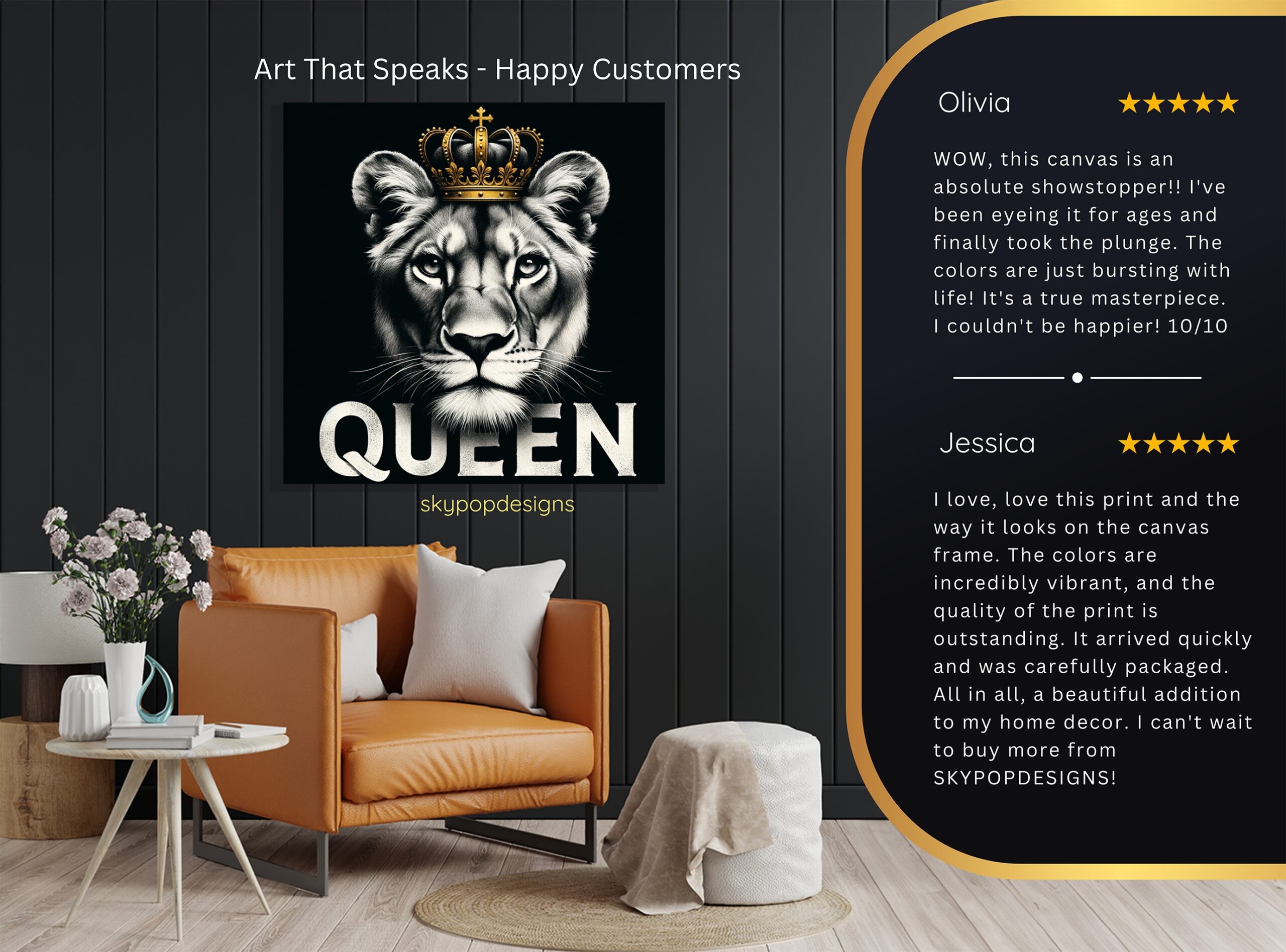 8.jpg Lion Queen Art