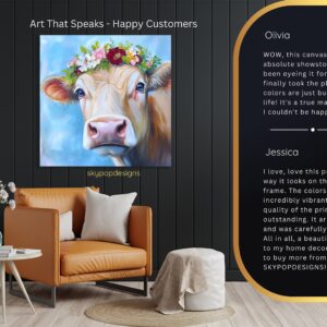 Highland Cow Art
