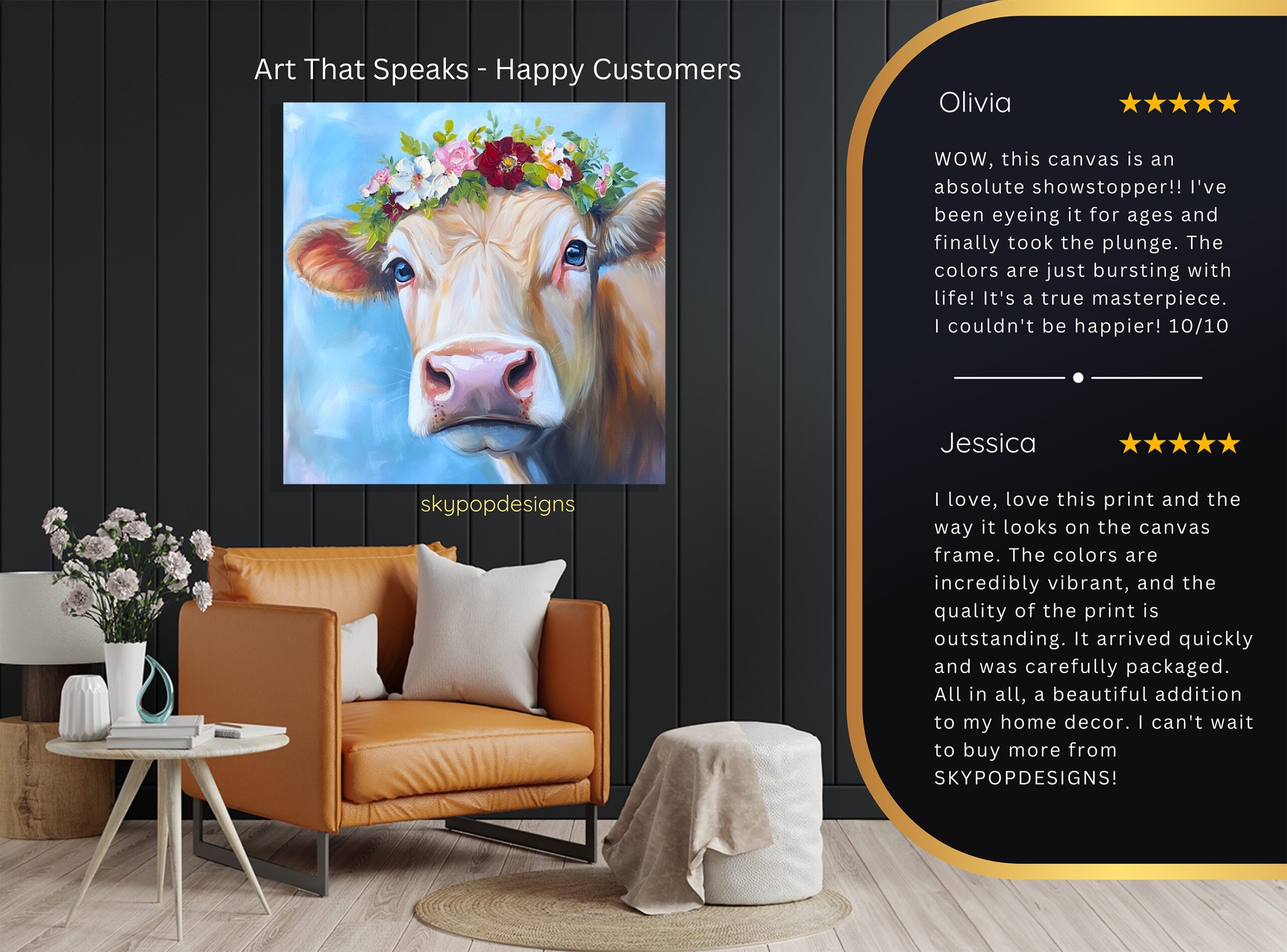 8.jpg Highland Cow Art