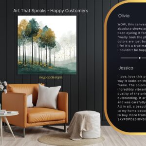 Misty Forest Art