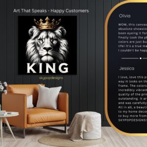 Lion Crown Art