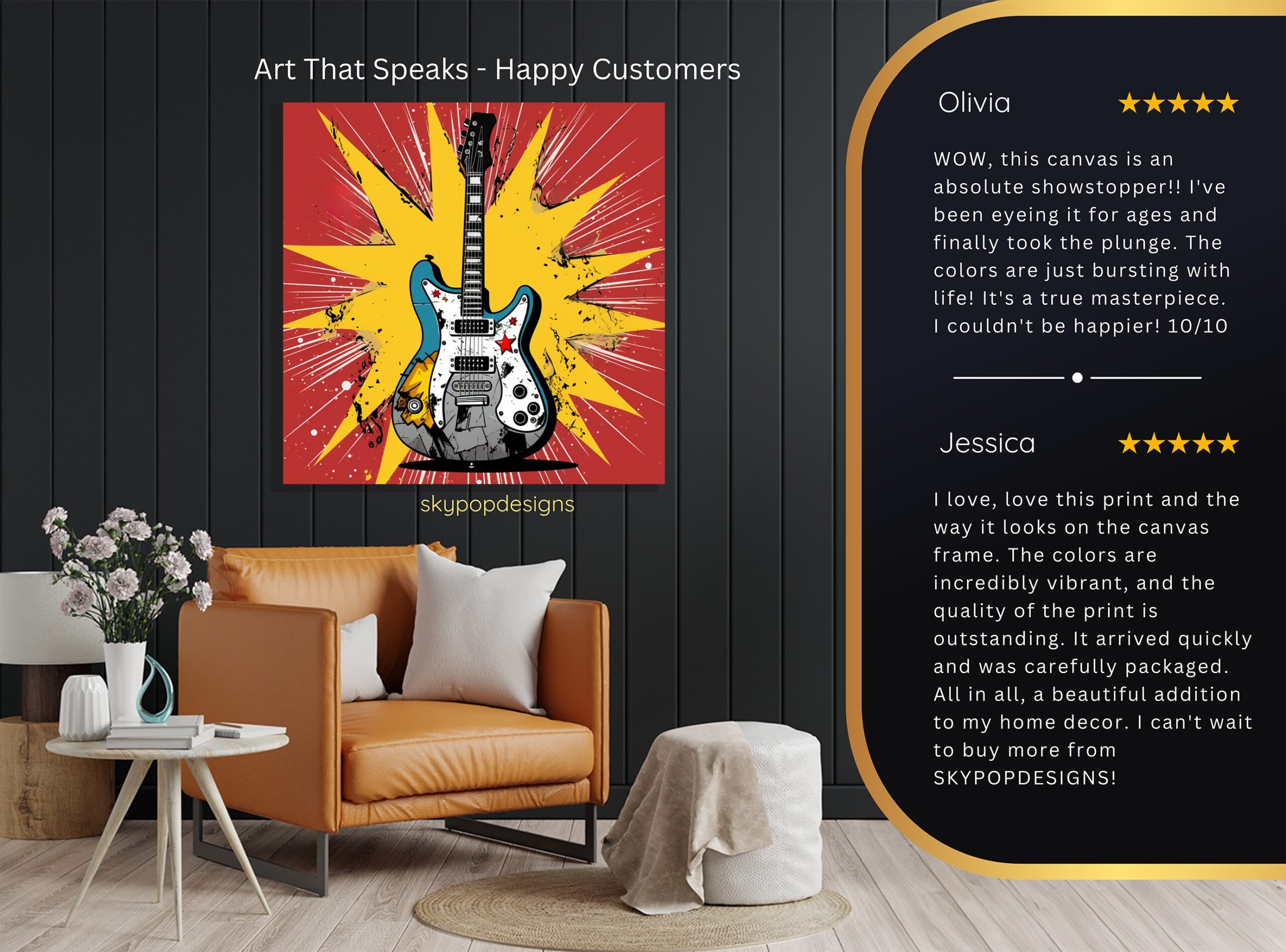 8.jpg Electric Guitar Explosion Art