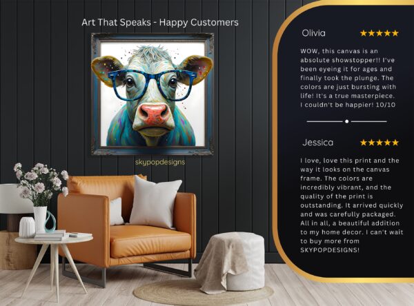 Highland Cow Art