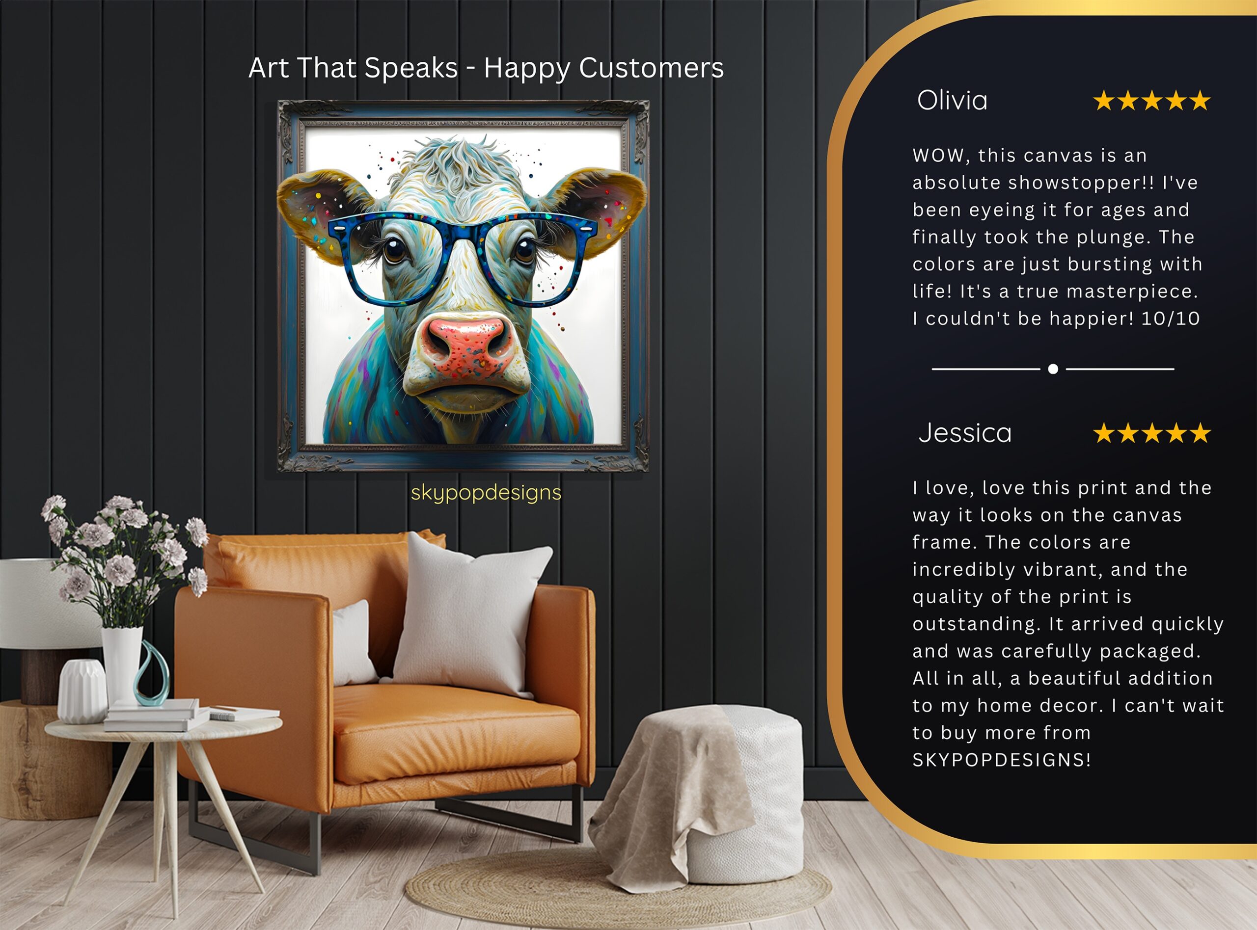 8.jpg Highland Cow Art