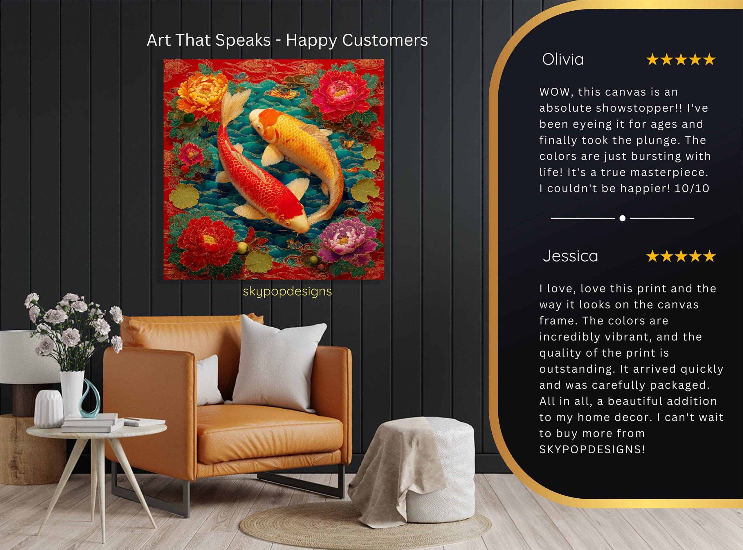 8.jpg Koi Fish Harmony Art