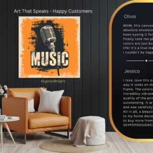Vintage Microphone Art