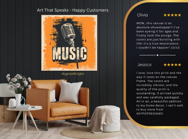 Vintage Microphone Art